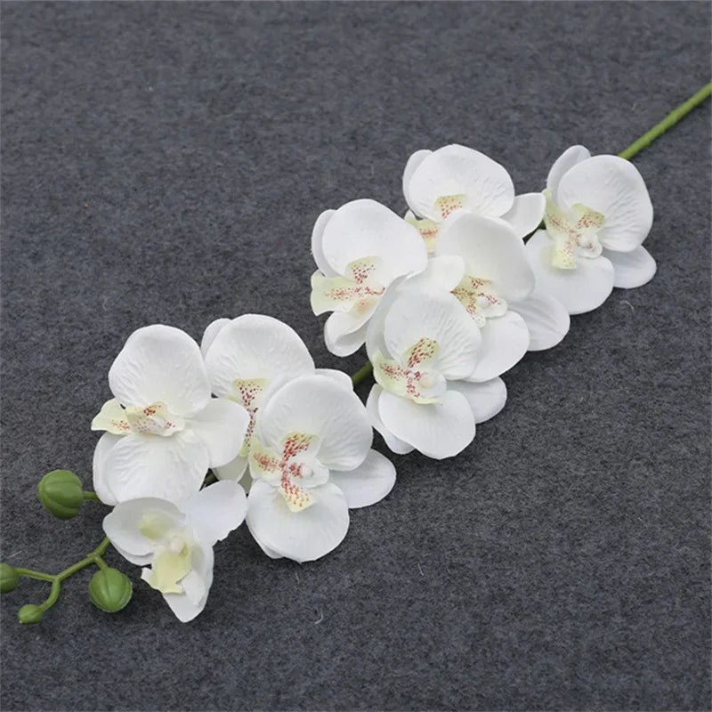 Artificial Butterfly Orchid Flowers – Fake Moth Orchids for Home Décor & Wedding Decoration Accessories