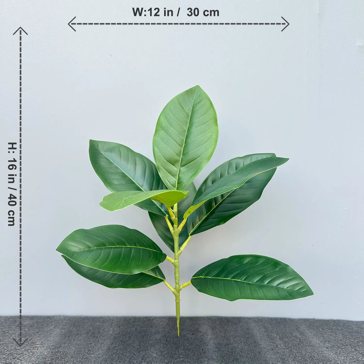 70/135cm Artificial Ficus Tree – Large Faux Banyan Rubber Plant with Plastic Leaves for Home & Garden Décor