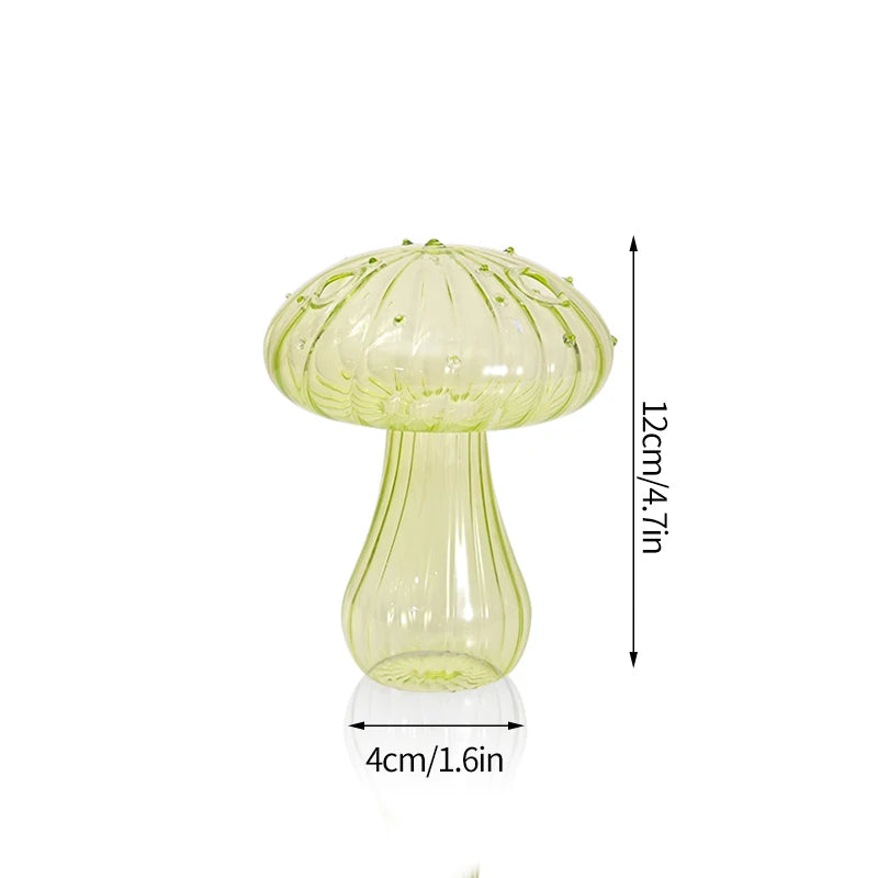 Retro Glass Flower Vase – Decorative Plant Bottle for Home Décor, Office Desk, and Flower Arrangements