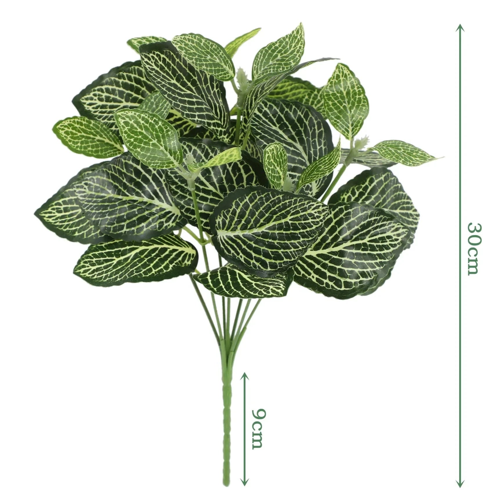 Artificial Plants Leaves Silk Tortoiseshell Leaf Dieffenbough Fake Small Fairy Taro Simulation Green Plant Living Room Decor