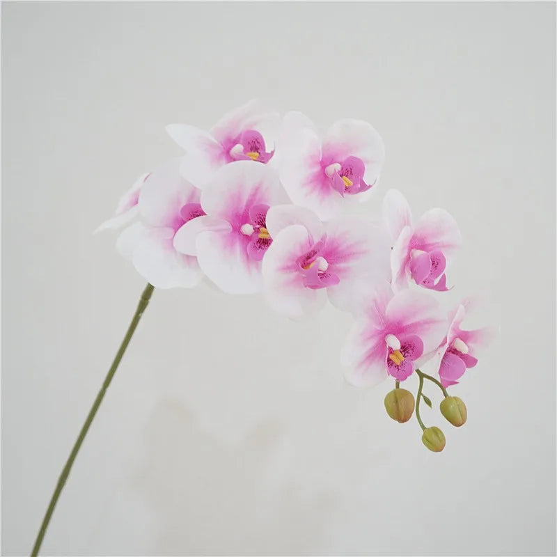 98cm Artificial Butterfly Orchid with 9 Heads – Fake Moth Orchid Flowers for Wedding, Christmas & Home Décor