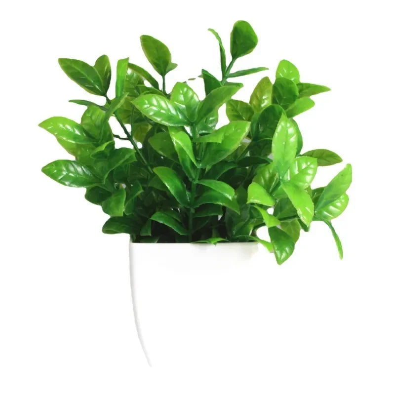 Artificial Eucalyptus Bonsai Plant – Potted Green Fake Plant for Indoor, Outdoor, Home, Bedroom & Garden Décor