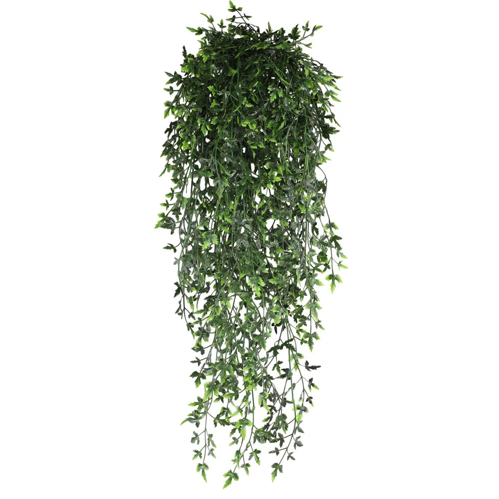 90cm Artificial Persian Fern Vine – Hanging Faux Plant with Plastic Leaves for Home, Wedding, Party & Wall Décor