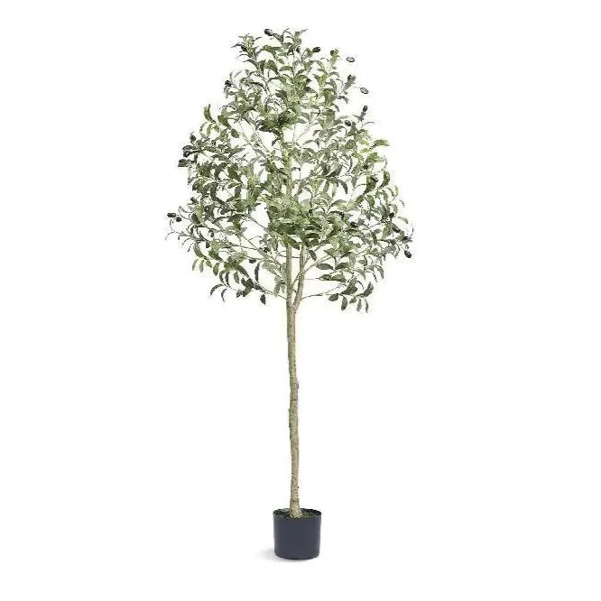 Artificial Olive Tree – 4/5/6 FT Tall Faux Plant for Low-Maintenance Home Décor