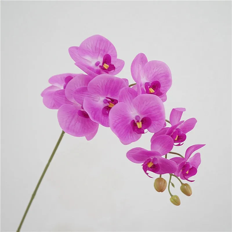 98cm Artificial Butterfly Orchid with 9 Heads – Fake Moth Orchid Flowers for Wedding, Christmas & Home Décor