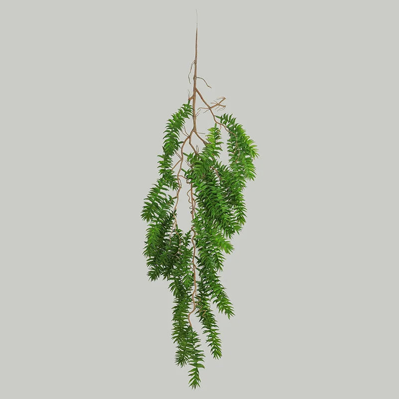 Artificial Hanging Ivy Vine – Green Rattan Grass Fake Plant for Home, Garden, Wedding & Wall Décor